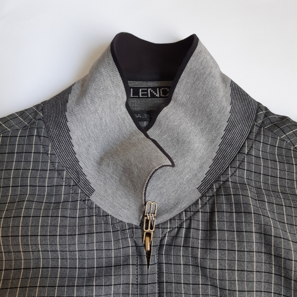 Vintage Balenciaga check pattern bomber jacket - Picture 5 of 9